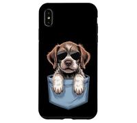 Cute Pocket Wirehaired Pointing Griffon Lover Griff Dog Mom Case for iPhone XS Max