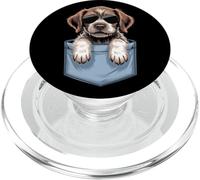Cute Pocket Wirehaired Pointing Griffon Lover Griff Dog Mom PopSockets PopGrip for MagSafe