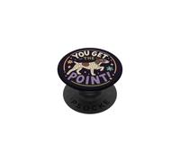 Cute Pointer Dog Lover Funny You Get The Point Quote PopSockets Adhesive PopGrip