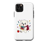 Cute Polar Bear Back to School Kids Teacher Student Case for iPhone 11 Pro