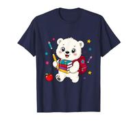 Cute Polar Bear Back to School Kids Teacher Student T-Shirt