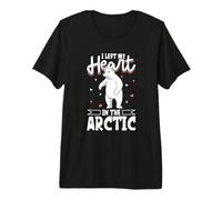 Cute Polar Bear Lover Global Warming Artic Ursus maritimus Premium T-Shirt