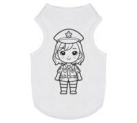 'Cute Police Constable' Pet Dog/Cat T-Shirt (PT00139494)