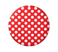Cute Polka Dot Round Badge - Durable Tin Plate Design With Full Front Print, Perfect For Custom Gifts And Apparel Decoration