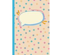 Cute Polka Dots Subject Notebook for Students | Colorful Cover Design Notes | Blank Sheet Notebook for Students | School Notes | 110 Pages | 6 x 9 ... for School Subject Notes for Students