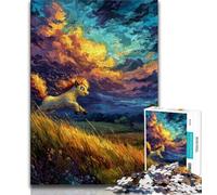 Cute Pony Jigsaw Puzzles for Teenagers 1000 Pieces,Learning Educational Toy for Is Ideal As A Gift for The Whole Family 75x50cm