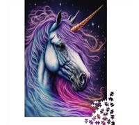Cute Pony3 Wooden Jigsaw Puzzles for Adults 1000 Piece Toys Family Jigsaw Games Birthday Puzzle Educational Boys Girls 1000pcs (75x50cm)