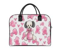 Cute Poodle Laptop Tote Bag Casual Travel Handbag Multi Pocket Shoulder Bags for Work Travel