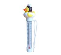 Cute Pool Gauge - Floating Water Thermometer with Duck Design, Oversized Display Sensor | Fun Spa Hot Tub Ice Bath Temperature Checker, Digital Outdoor Pool Toy for Family Swimming Routine