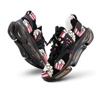 Cute Popcorn Buck Men's Road Running Shoes