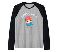 Cute Popsicle Happy Mood Summer Time Fun Raglan Baseball Tee