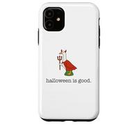Cute Porch Goose Funny Halloween Is Good Devil Costume Case for iPhone 11