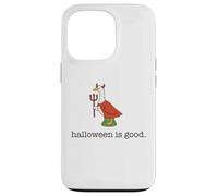 Cute Porch Goose Funny Halloween Is Good Devil Costume Case for iPhone 13 Pro
