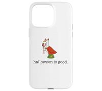 Cute Porch Goose Funny Halloween Is Good Devil Costume Case for iPhone 15 Pro Max