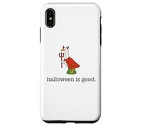 Cute Porch Goose Funny Halloween Is Good Devil Costume Case for iPhone XS Max
