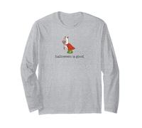 Cute Porch Goose Funny Halloween is Good Devil Costume Long Sleeve T-Shirt