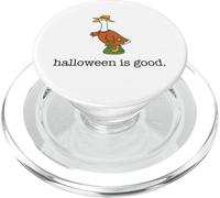 Cute Porch Goose Funny Halloween Is Good Scarecrow Costume PopSockets PopGrip for MagSafe