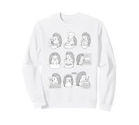 Cute Porcupine Baking Pastry Chef Sweatshirt