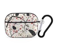 Cute Possums on The Branches Compatible with Airpod Pro Case Cover Skin with Keychain