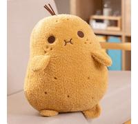 Cute Potato Plush Toy,Soft Potato Stuffed Food, Yellow Potato Plushie Pillow Toys Doll Decorative Throw Pillows for Kids Boys Girls Birthday Xmas Gift (13.7 Inch/35cm)