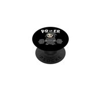 Cute PR or ER Grim Reaper Gym Kawaii Weightlifting Skeleton PopSockets Adhesive PopGrip