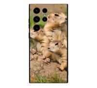 Cute Prairie Dogs Novelty Phone Cases Compatible With Galaxy S23/Plus/Ultra Slim TPU Protective Cover Case Printed Protector