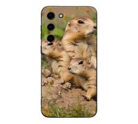 Cute Prairie Dogs Novelty Phone Cases Compatible With Galaxy S23/Plus/Ultra Slim TPU Protective Cover Case Printed Protector