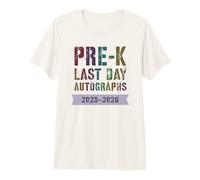 Cute PRE-K School Last Day 2026 Write My Autographs DIY Art Premium T-Shirt