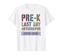 Cute PRE-K School Last Day 2026 Write My Autographs DIY Art T-Shirt