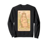 Cute Pregnancy Announcement Cozy Tarot Card Baby Showers Mom Sweatshirt