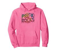 Cute PRESCHOOL Princess ROCKS First Day Music Teacher Squad Pullover Hoodie
