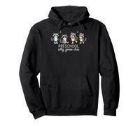 Cute Preschool Silly Goose Club Raccoons Funny Kids. Pullover Hoodie