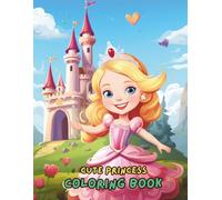 Cute Princess Coloring Book for Kids & Toddlers • Easy Princess Coloring Pages | 100+ Fun & Creative Designs