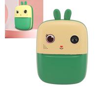 Cute Print Camera, 2.4 Inch Kids Print Camera 48M 1080P HD Dual Cameras for Daily for Travel (Yellow)
