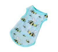 Cute Printed Dog Vest Pet Clothes Puppy T-Shirts Summer Soft Tank Tops Breathable Stretchy Tee Shirts for Small Extra Small Medium Dog or Cat (L, L)