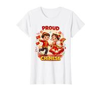 Cute Proud Chinese Kids Cultural Dance Design Heritage T-Shirt