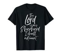 Cute Psalm 23 Gifts The Lord is My Shepherd I Shall Not Want T-Shirt