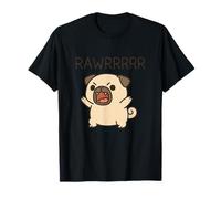 Cute Pug Funny Cartoon Puppy T-Shirt