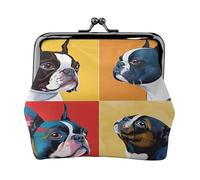 Cute Pug - Print Women's Compact Coin Purse with Lock Waterproof for Travel Gifts