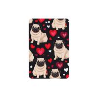 Cute Pug Printing 10 Pieces Air Freshener Car Hanging Cards Air Freshener Sheets With Rope For Cars Home