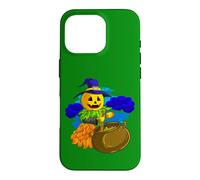 Cute Pumpkin Witch Stirring Up A Potion For Halloween Case for iPhone 16 Pro