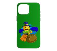 Cute Pumpkin Witch Stirring Up A Potion For Halloween Case for iPhone 16 Pro Max