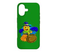 Cute Pumpkin Witch Stirring Up A Potion For Halloween Case for iPhone 17