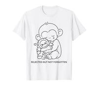 Cute Punch Monkey Plush Baby Japanese Macaque Team Punches T-Shirt