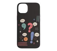 Cute Punctuation Marks Grammar Humor Conversation Case for iPhone 14 Plus