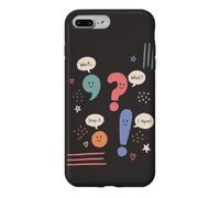 Cute Punctuation Marks Grammar Humor Conversation Case for iPhone 7 Plus/8 Plus