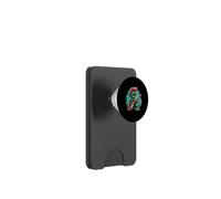 Cute Punk Dinosaur Rock n Roll Goth Dino Guitarist Rock Band PopSockets PopWallet for MagSafe