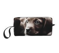 Cute Puppies Dog Printed Travel Makeup Bag Portable Cosmetic Bag Makeup Case Toiletry Handbag Organiser for Women