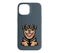 Cute Puppy Artistic African Lion Dog Rhodesian Ridgeback Case for iPhone 15