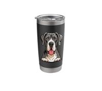 Cute Puppy Breed Artistic Apollo Working Giant Great Dane Stainless Steel Insulated Tumbler